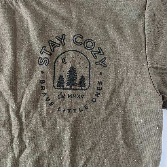 Brave Little Ones “Stay Cozy” tee - Picture 2 of 8